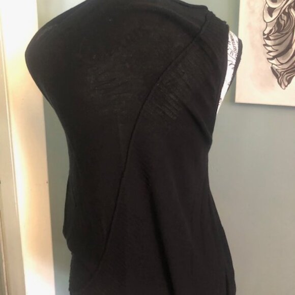 Black Knit Top - Picture 2 of 3